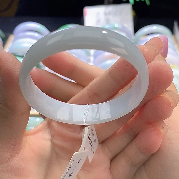 未镶嵌手链翡翠小雅53圈口