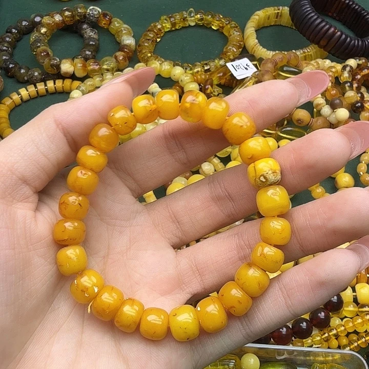 琥珀未镶嵌珠宝奇石