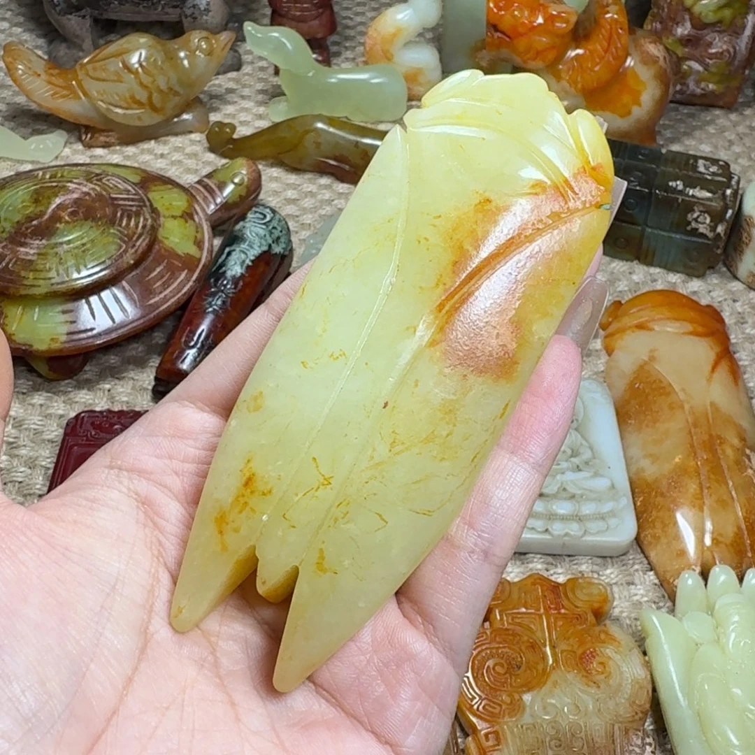 白玉菩提吊坠挂件