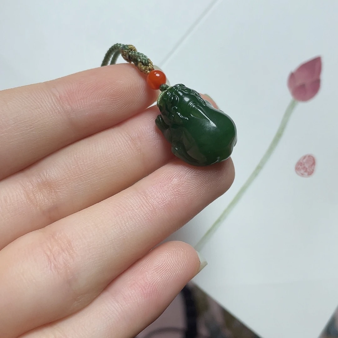 和田玉未镶嵌颈饰七号