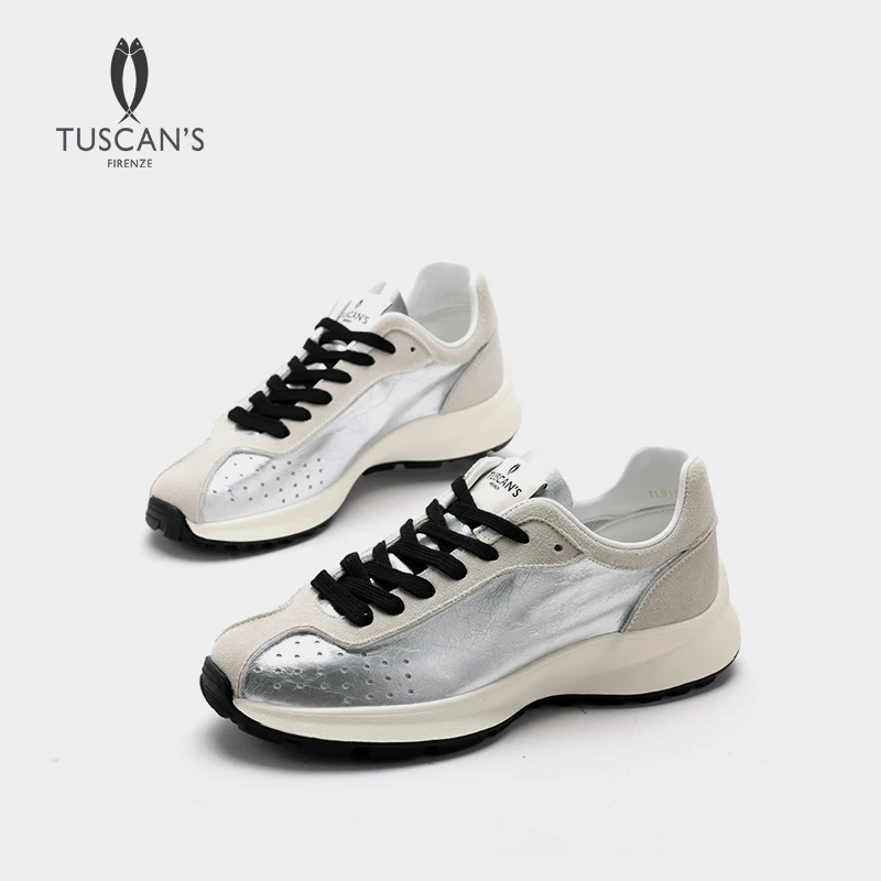 TUSCAN'S夏季新款潮流百搭透气软底女士时尚休闲鞋时代集团