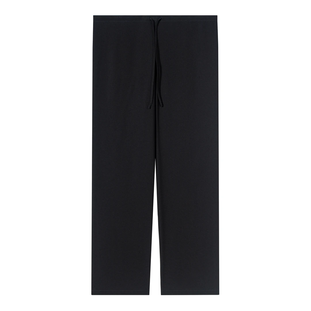 【晴川】休闲抽绳垂坠感轻薄长裤  醋酸裤6-4-251458