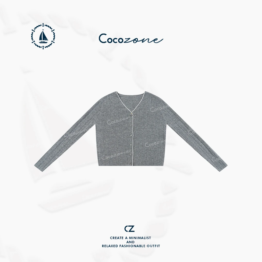 COCO ZONE 刘一一【黑标系列】异域度假100编羊毛毛针织衫CD2A0182