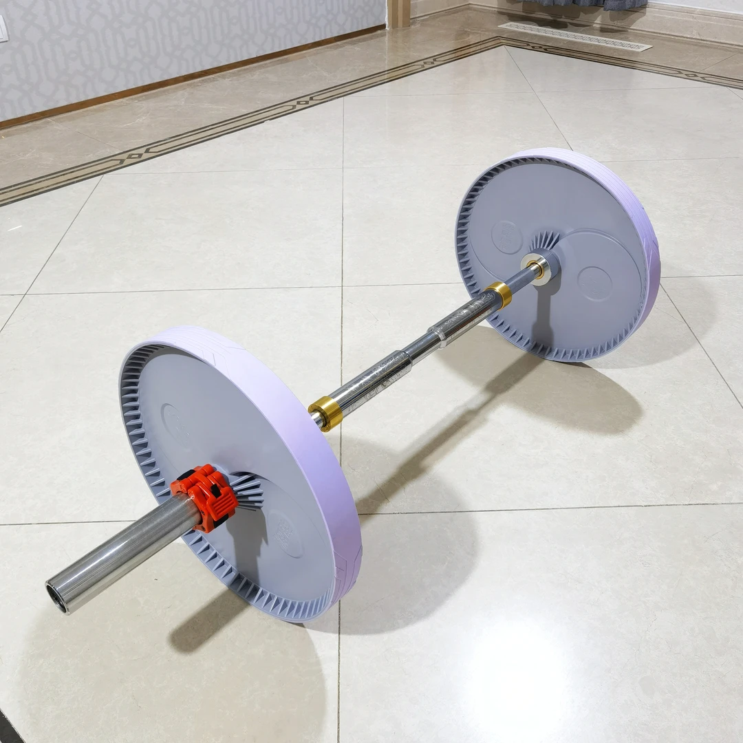 魂跳 新款臀桥专用杠铃杆强度轻量化支撑片杠铃套装