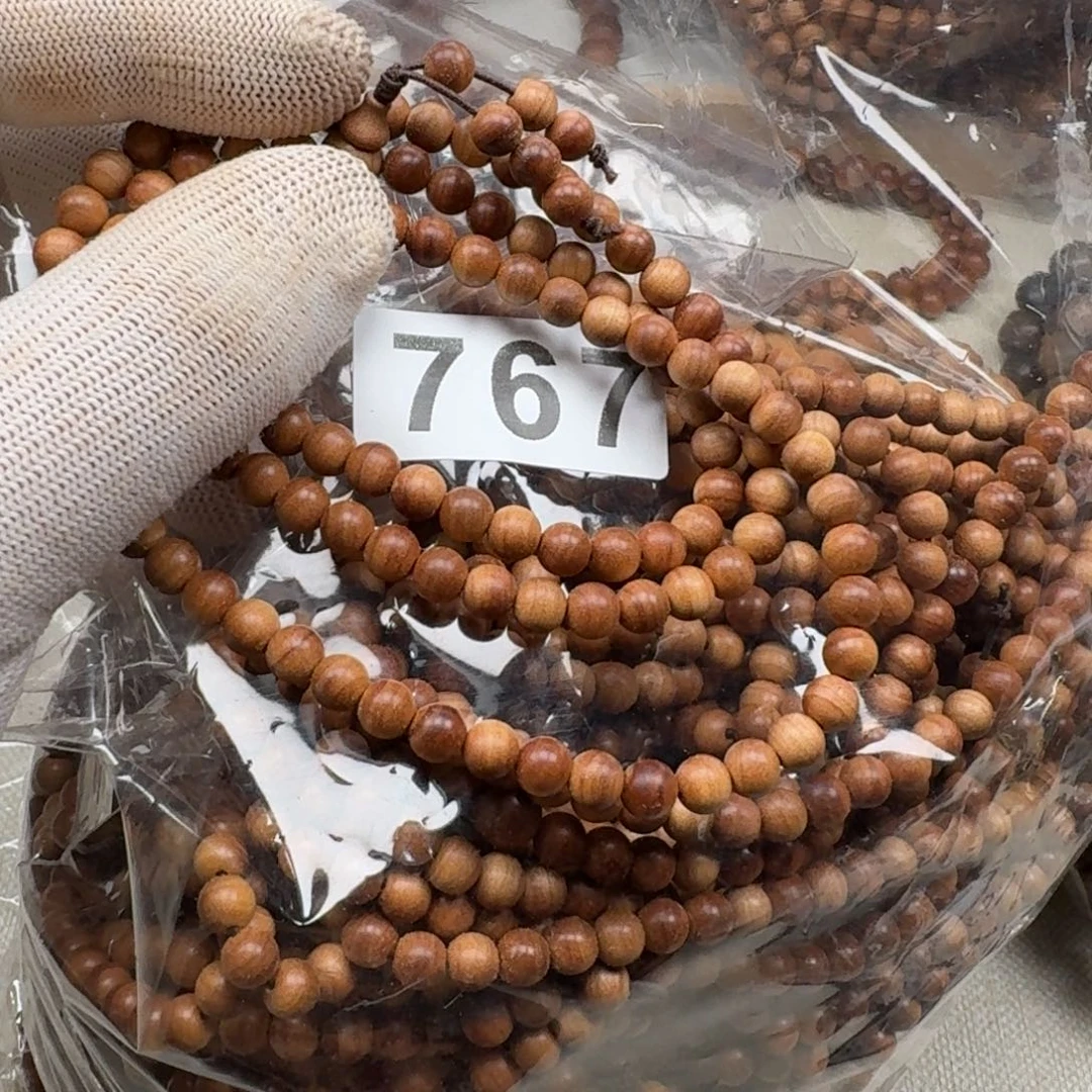 檀香木手串/手链药香0.6迈索尔