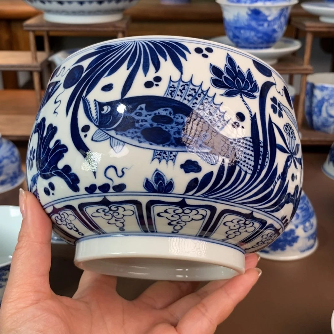 景德镇陶瓷手工手绘