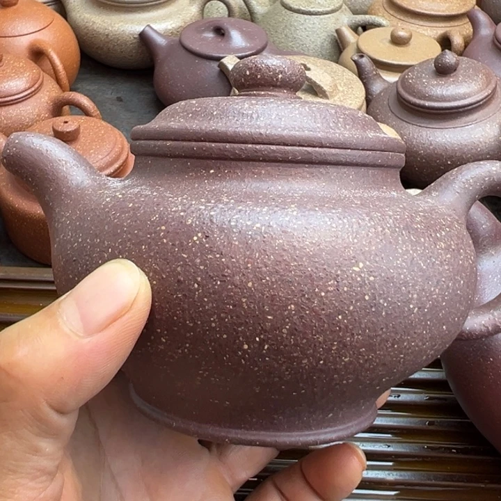 茶壶紫砂天青泥料