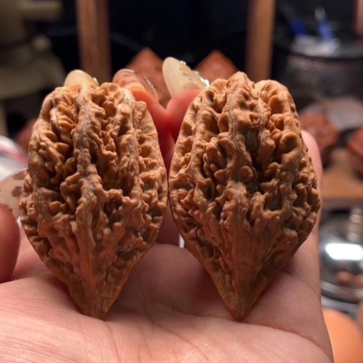 懒***福把件文玩核桃楸大胖97