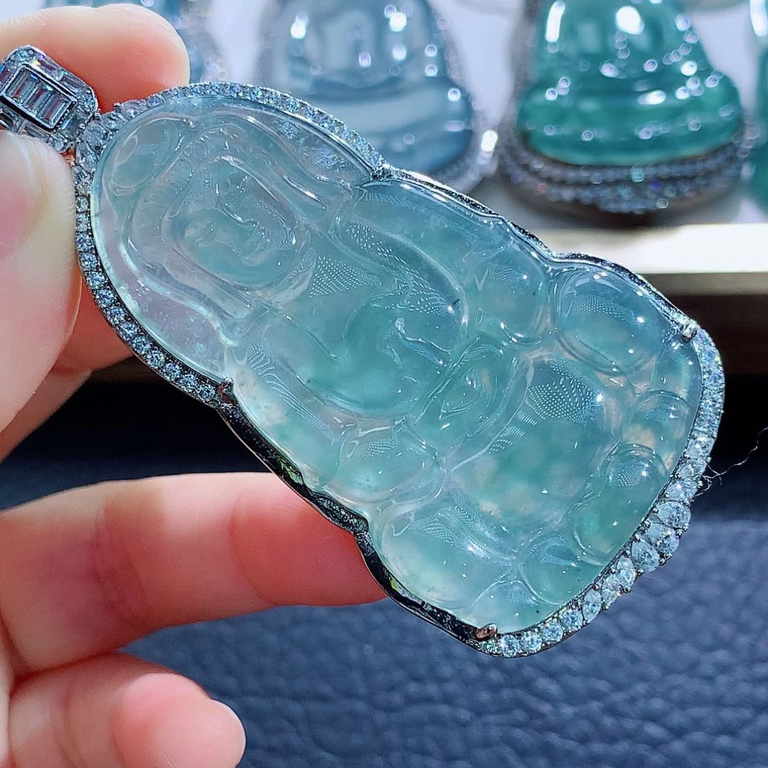 未镶嵌挂件翡翠翡翠