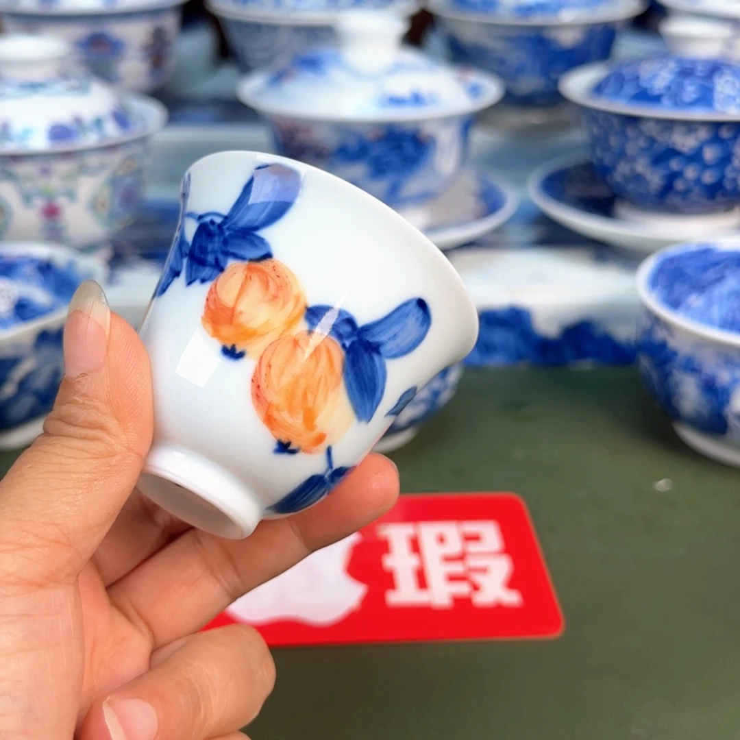 景德镇纯手绘茶具圆圆201
