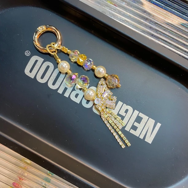 A020蝴蝶挂件原创手机链