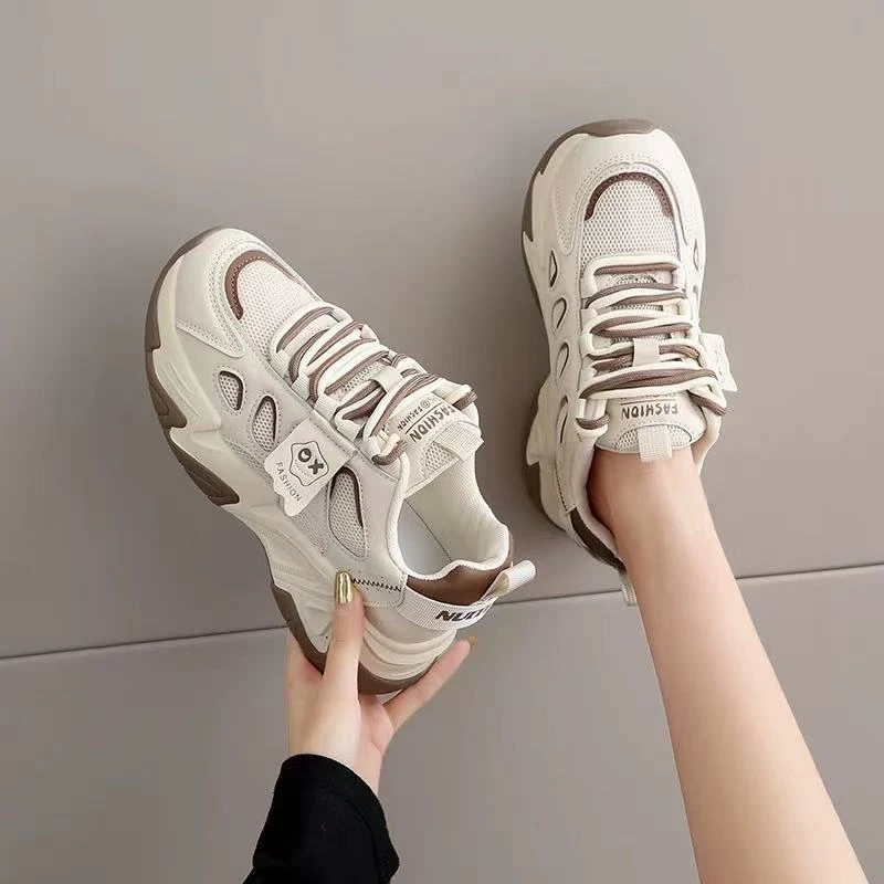 时尚百搭老爹鞋超轻