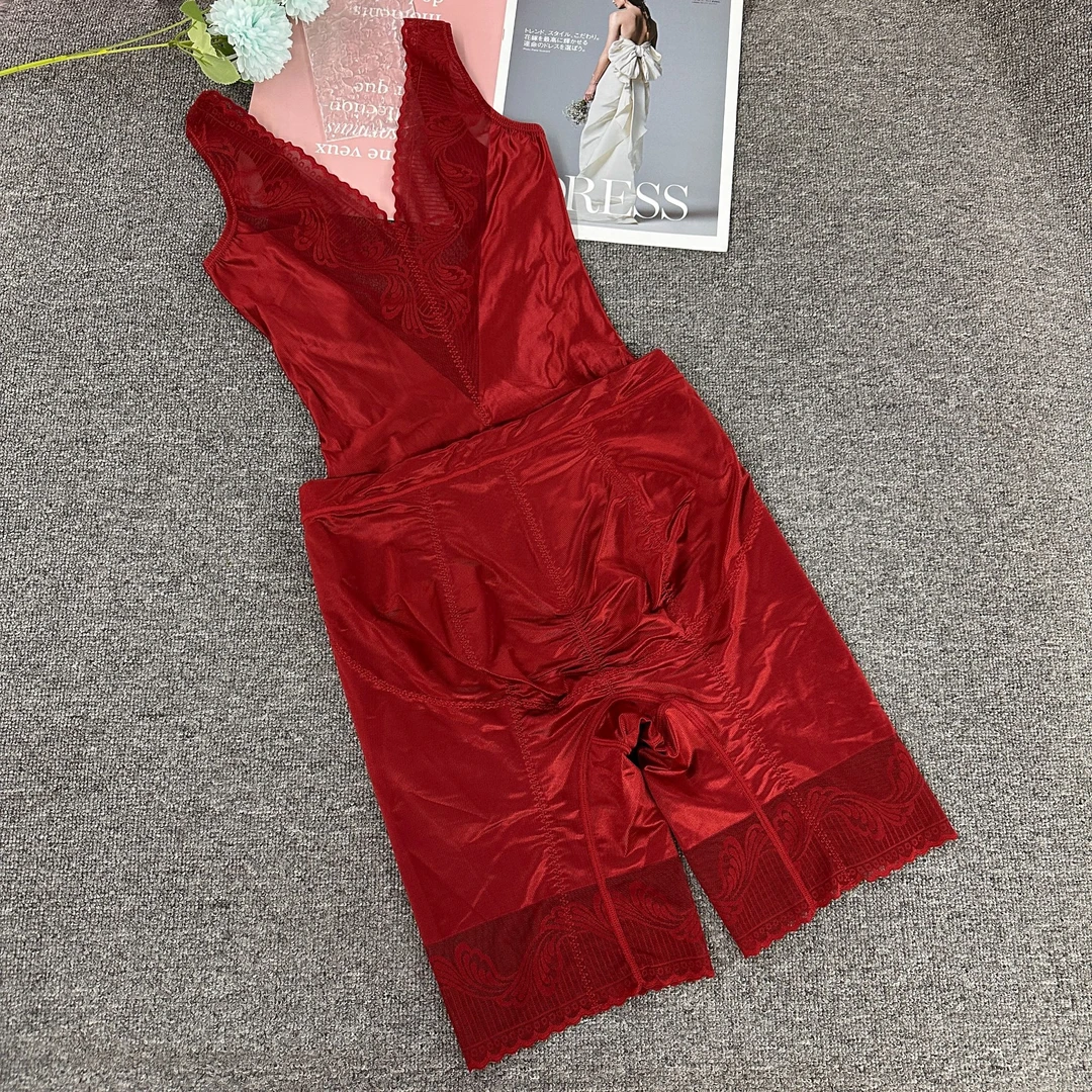 【8801#】蕾边后脱塑身连体衣-款式以直播间为准下单