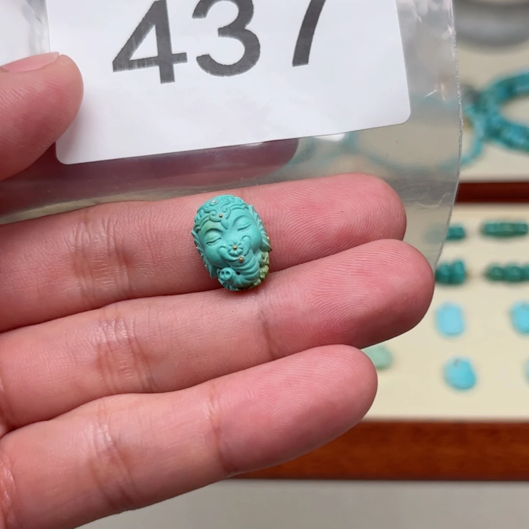 未镶嵌绿松石珠宝奇石