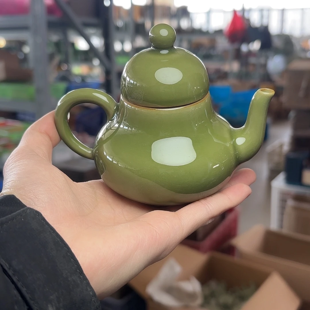 龙泉云间青瓷小米茶器