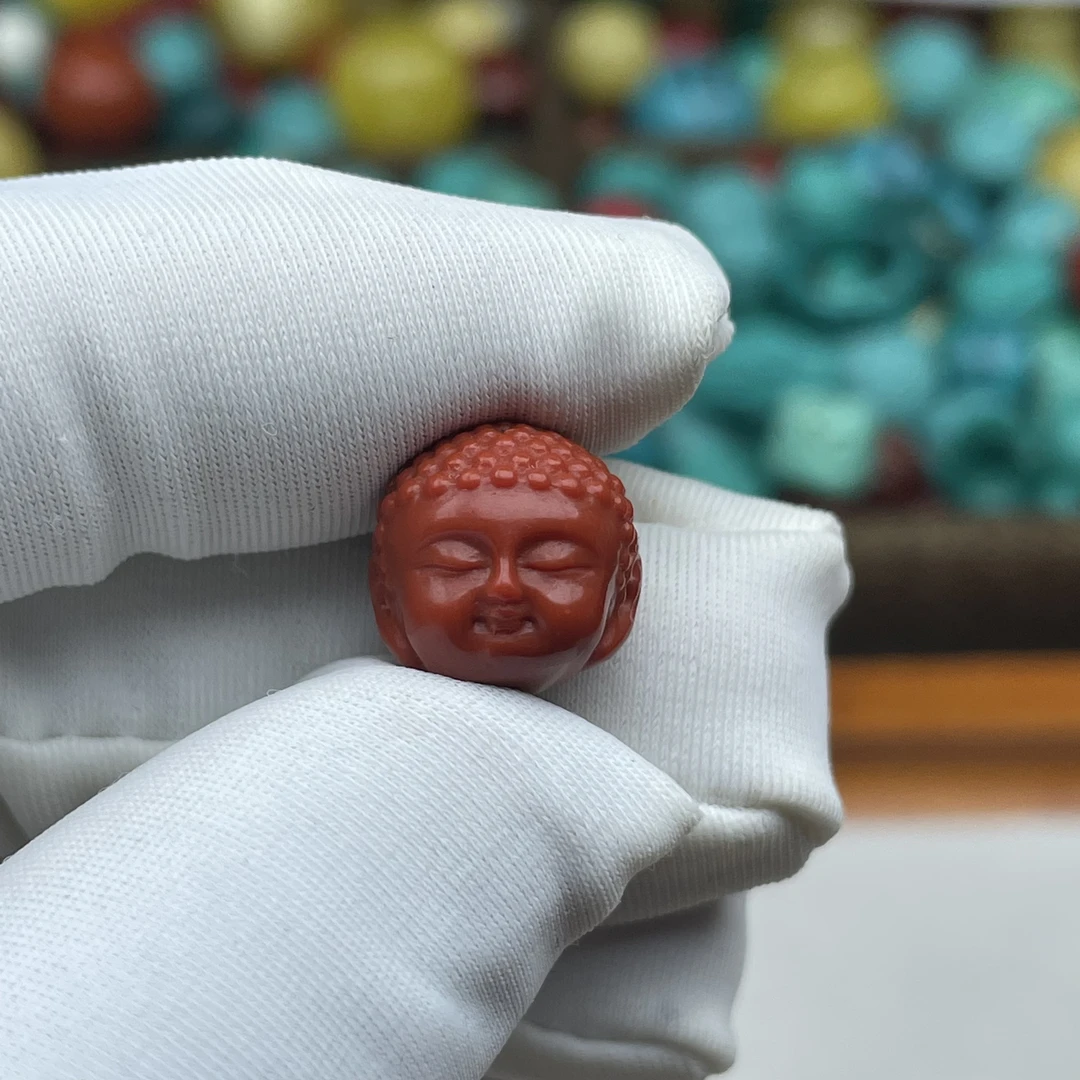 【B45】12mm宝宝佛鸿运当头散珠文玩配珠多样性发货