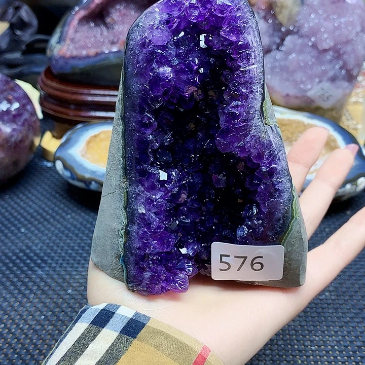 未镶嵌紫晶大型摆件（非配饰）