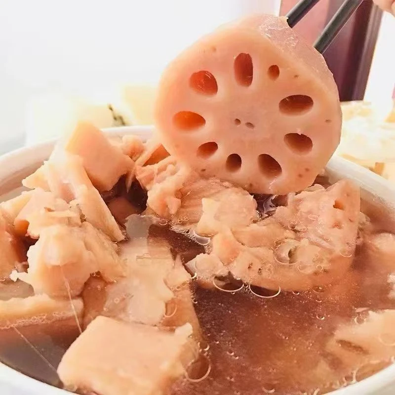 洪湖粉藕新鲜蔬菜煲汤耙藕现挖湖北粉藕莲藕粉糯排骨汤炖肉5斤粉藕