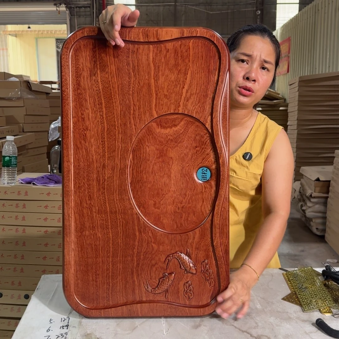 花梨木茶盘72*42尺寸