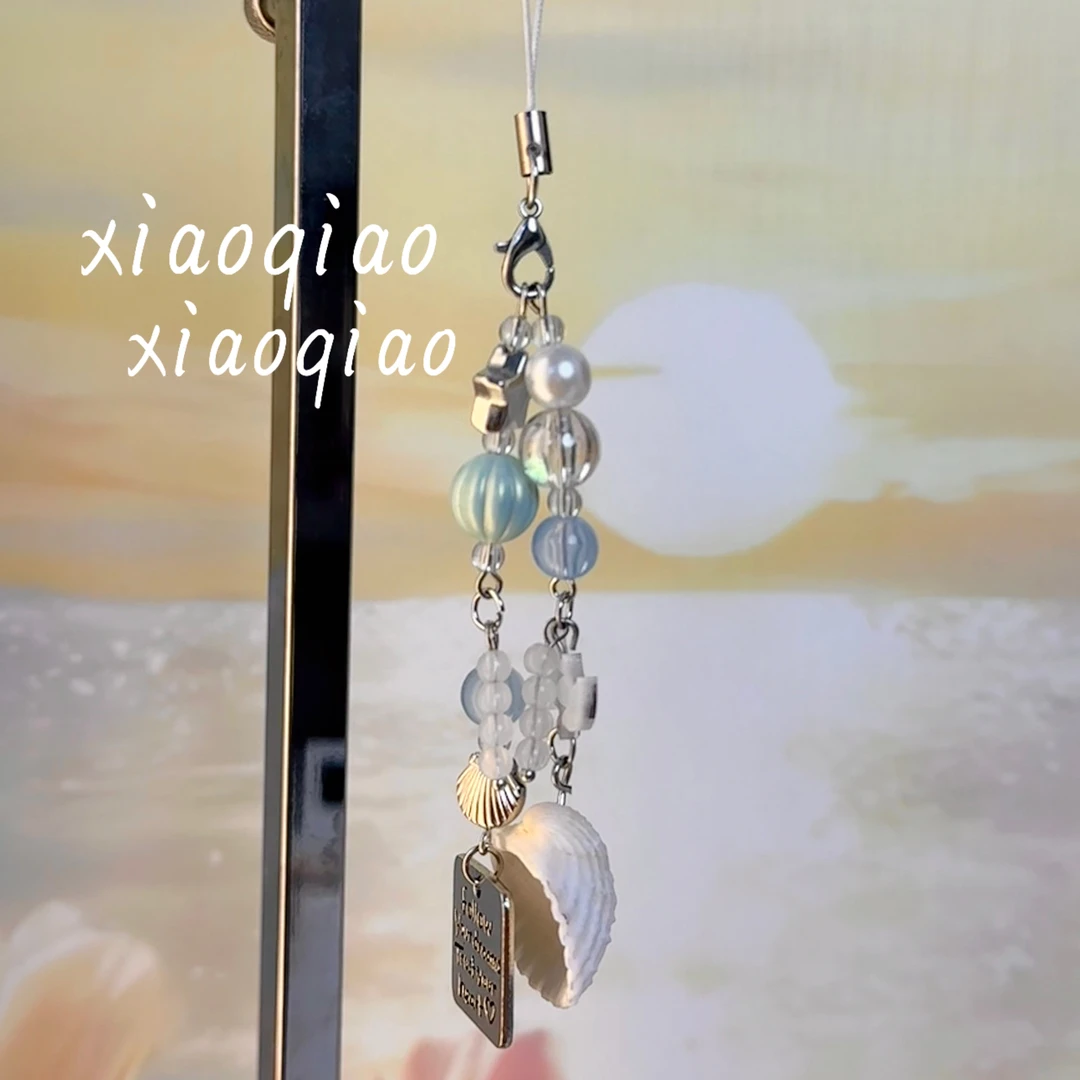 水晶手机链钥匙扣相机链