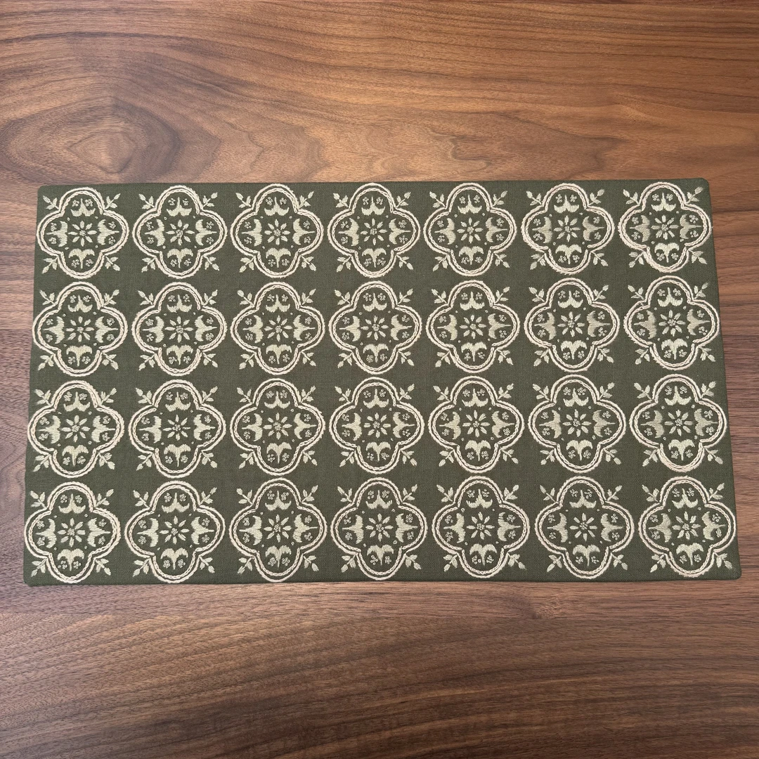 精品窗花｜49.5*29｜手工刺绣茶席｜知己刺子绣