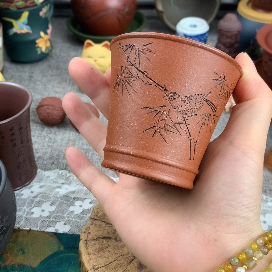 茶杯紫砂高端主人杯