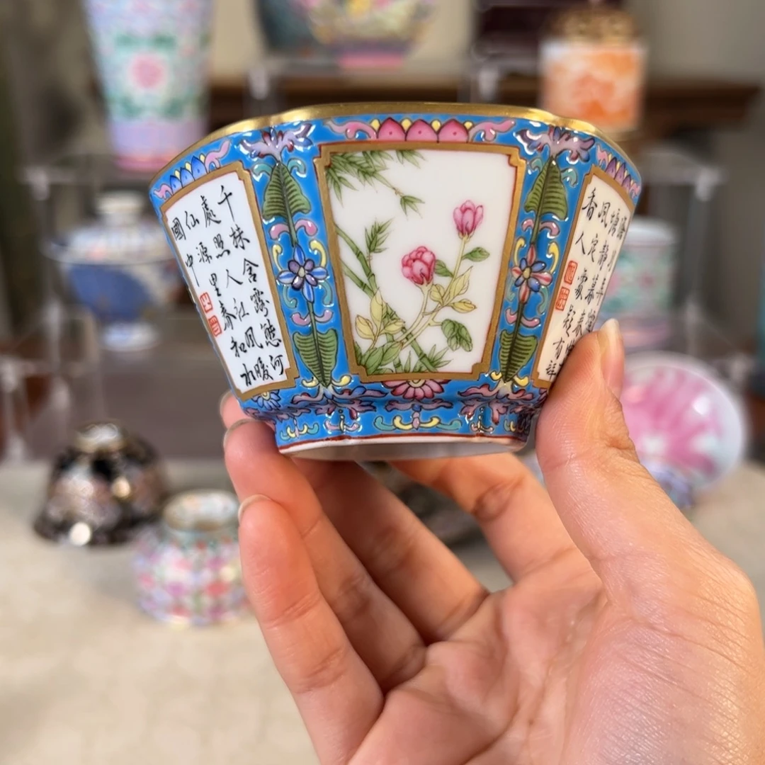 纯手工手绘 高端茶器