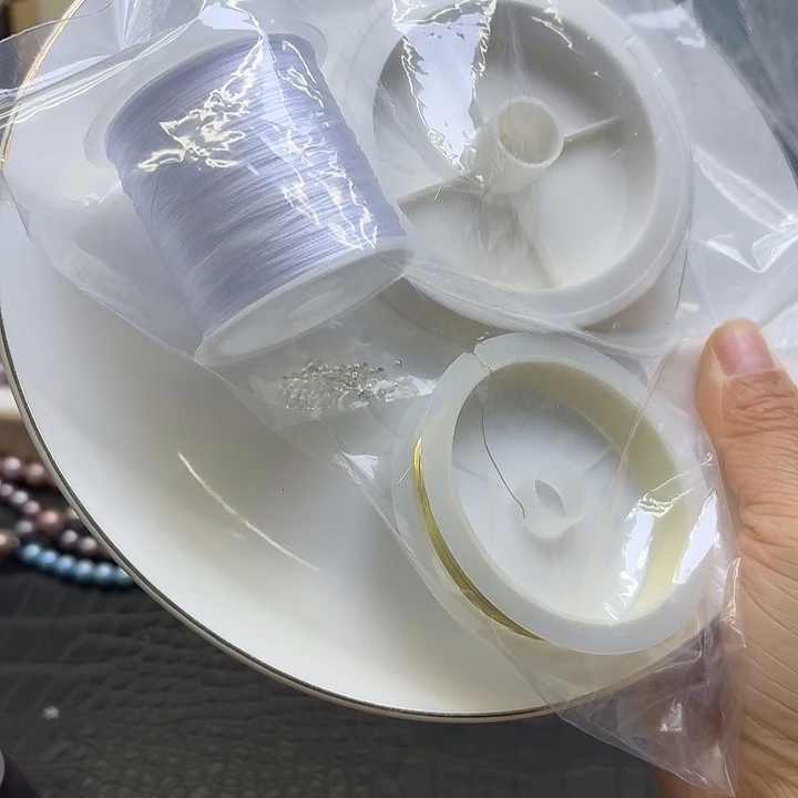 淡水珍珠合金耳饰