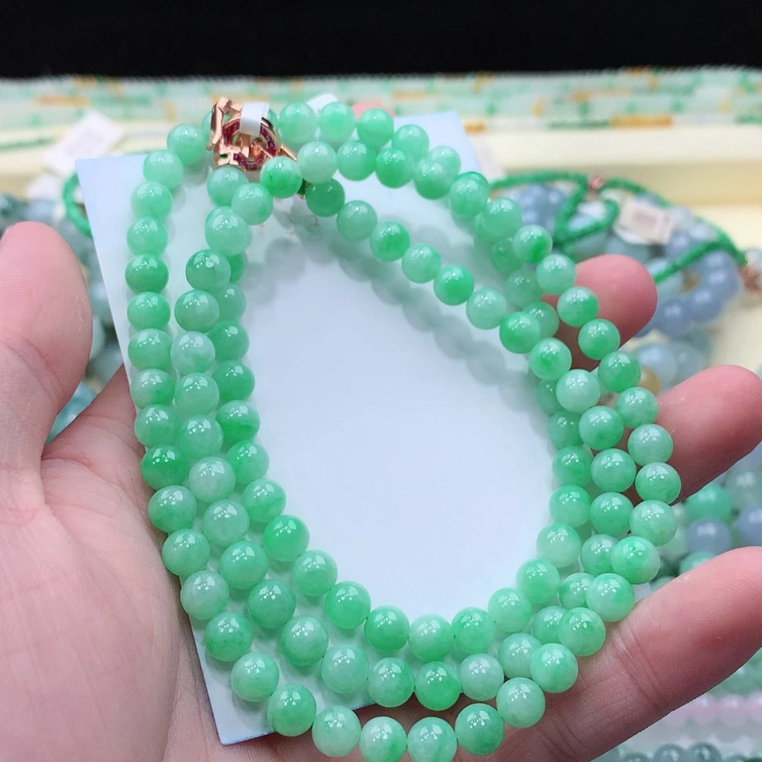 【闪购商品】项链未镶嵌翡翠缅甸天然A货翡翠