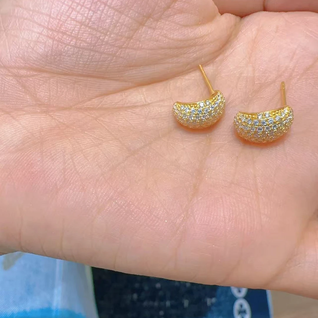 足金999黄金5G工艺耳饰