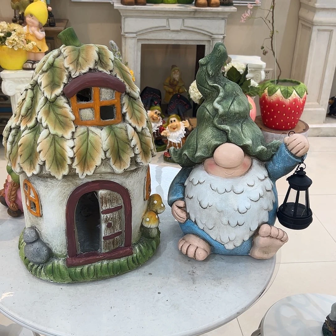 花园摆件红红火火