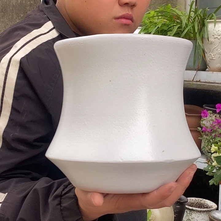 张***艳花盆紫砂口20高20瑕疵