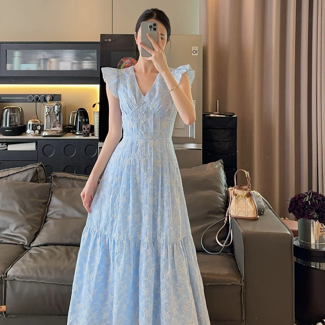 Zwinnie/詹维尼【辛德瑞拉 绣花裙】连衣裙 GMY202503