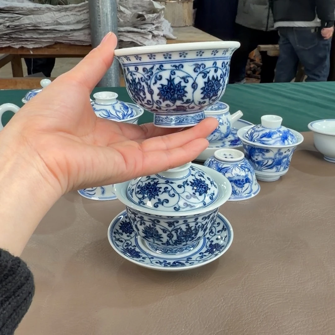 景德镇陶瓷手工手绘