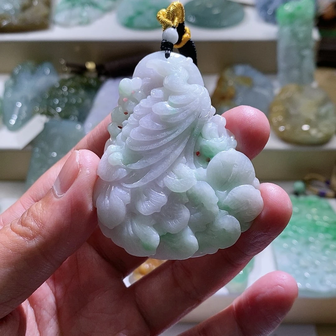 【闪购商品】翡翠颈饰未镶嵌凤凰