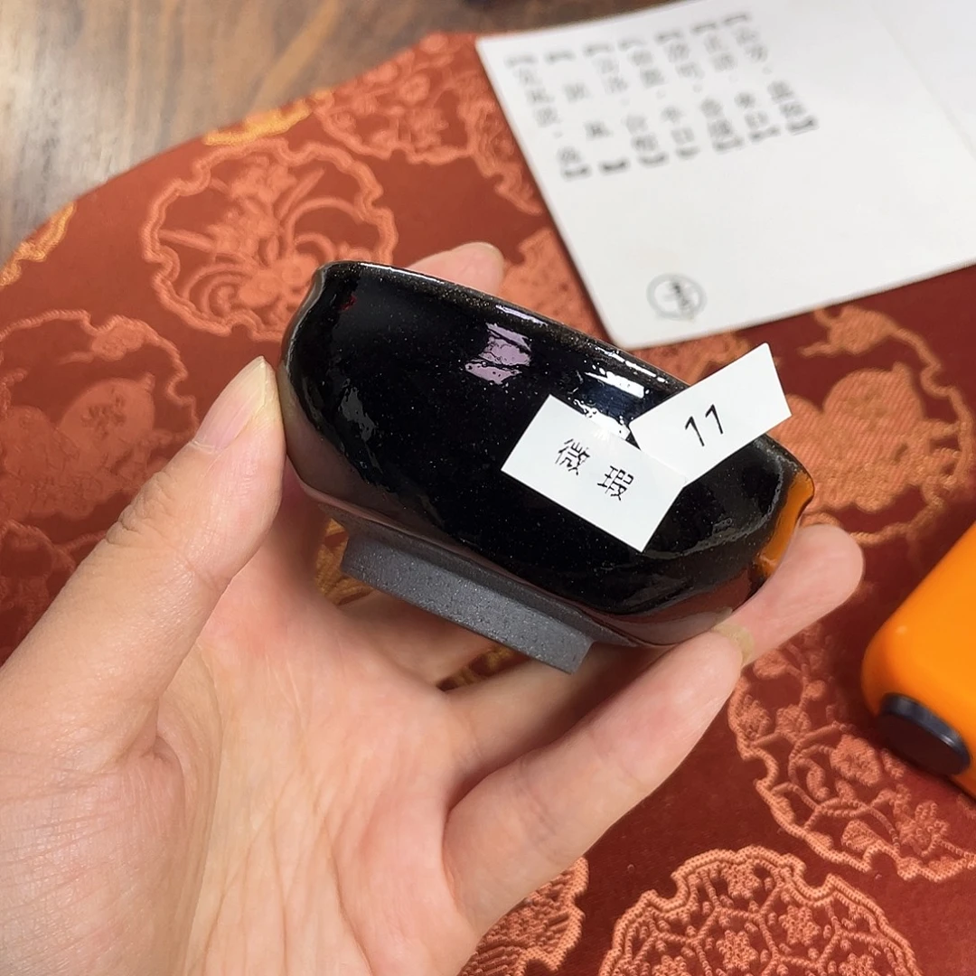 茶盏11 福临号建盏柴烧薄胎微瑕