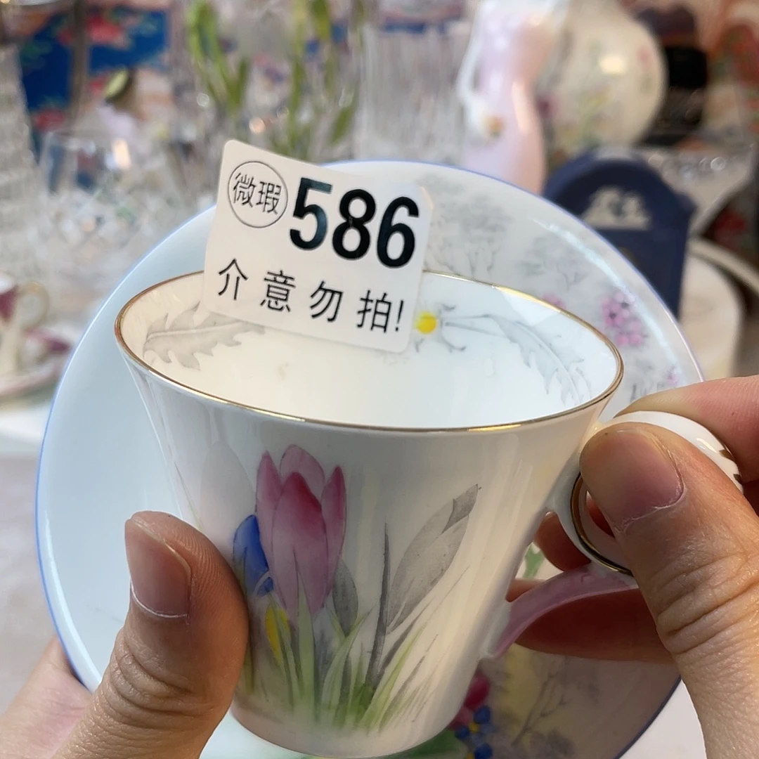 一***逼瓷器欧瓷咖啡杯水晶杯