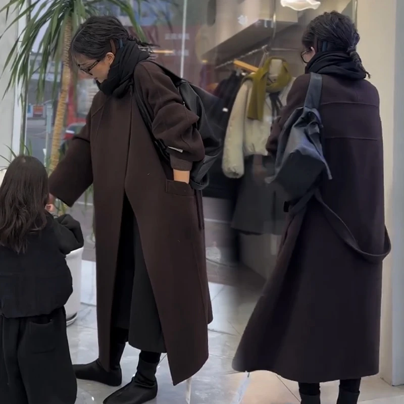 2025秋冬新款时尚显瘦气质网红高档洋气女高级百搭宽松大码外套潮