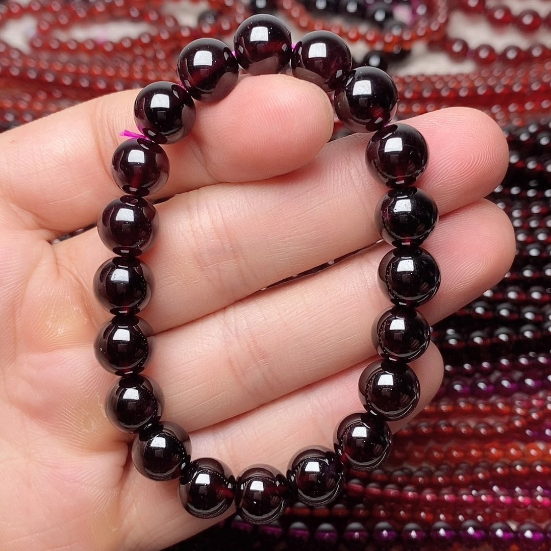 石榴石手链未镶嵌卡9.8福利单圈