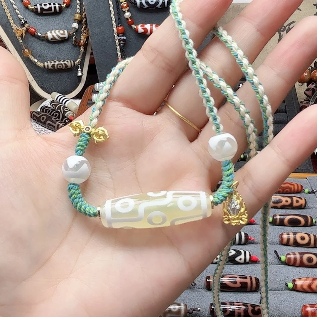 玛瑙/玉髓合金颈饰