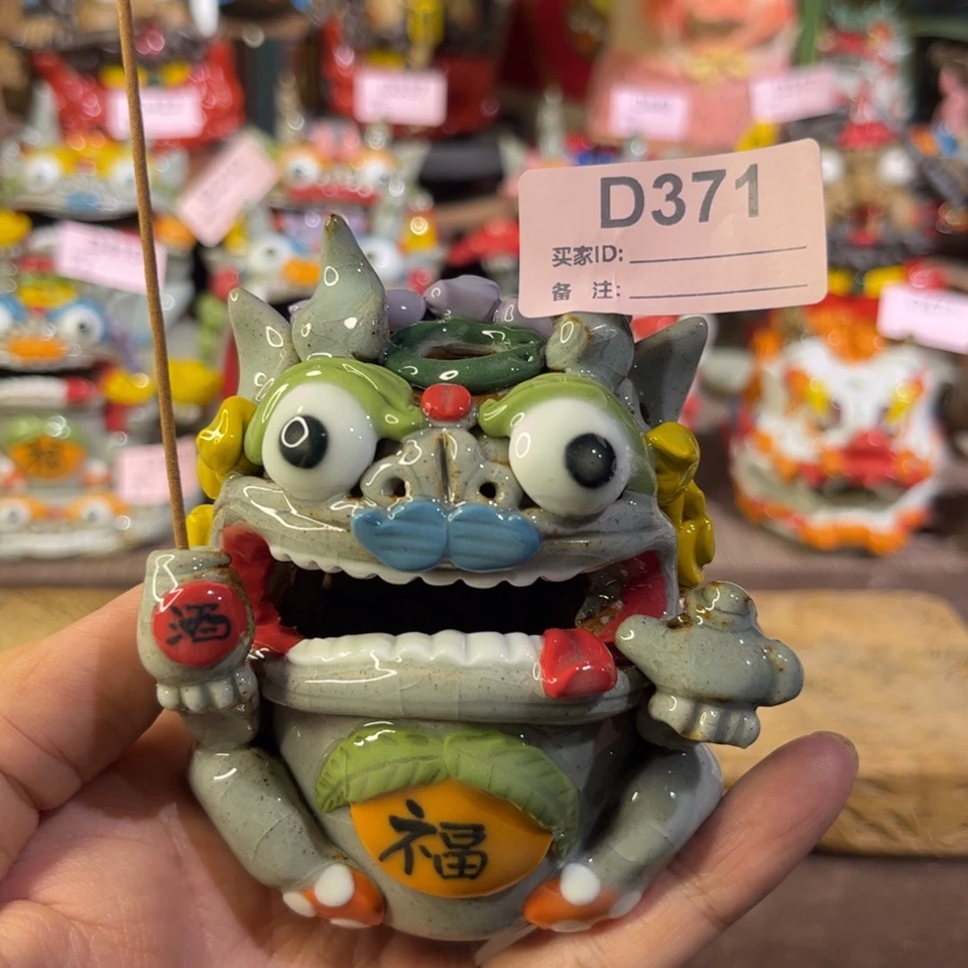 泥塑纯手工茶宠摆件