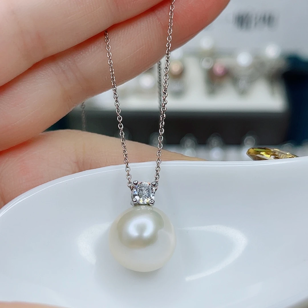 淡水珍珠合金吊坠(赠链)