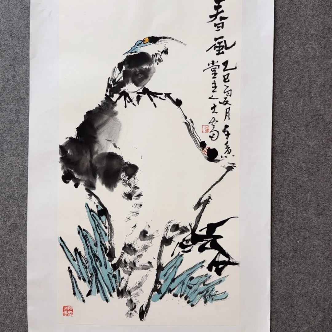 国画大雷老师手绘作品