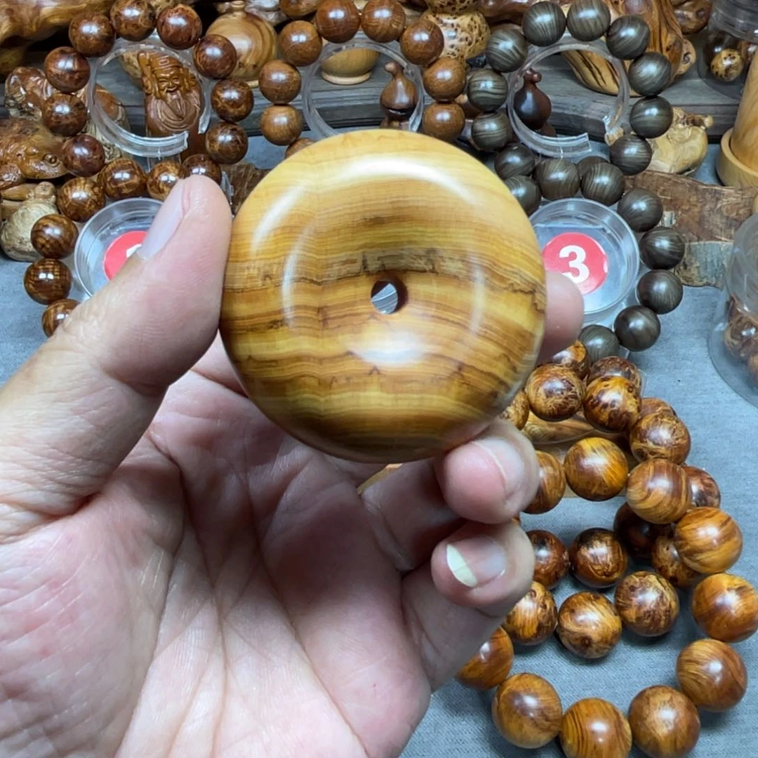 柏木（崖柏）太行崖柏陈化黄粉骨料平安扣香料