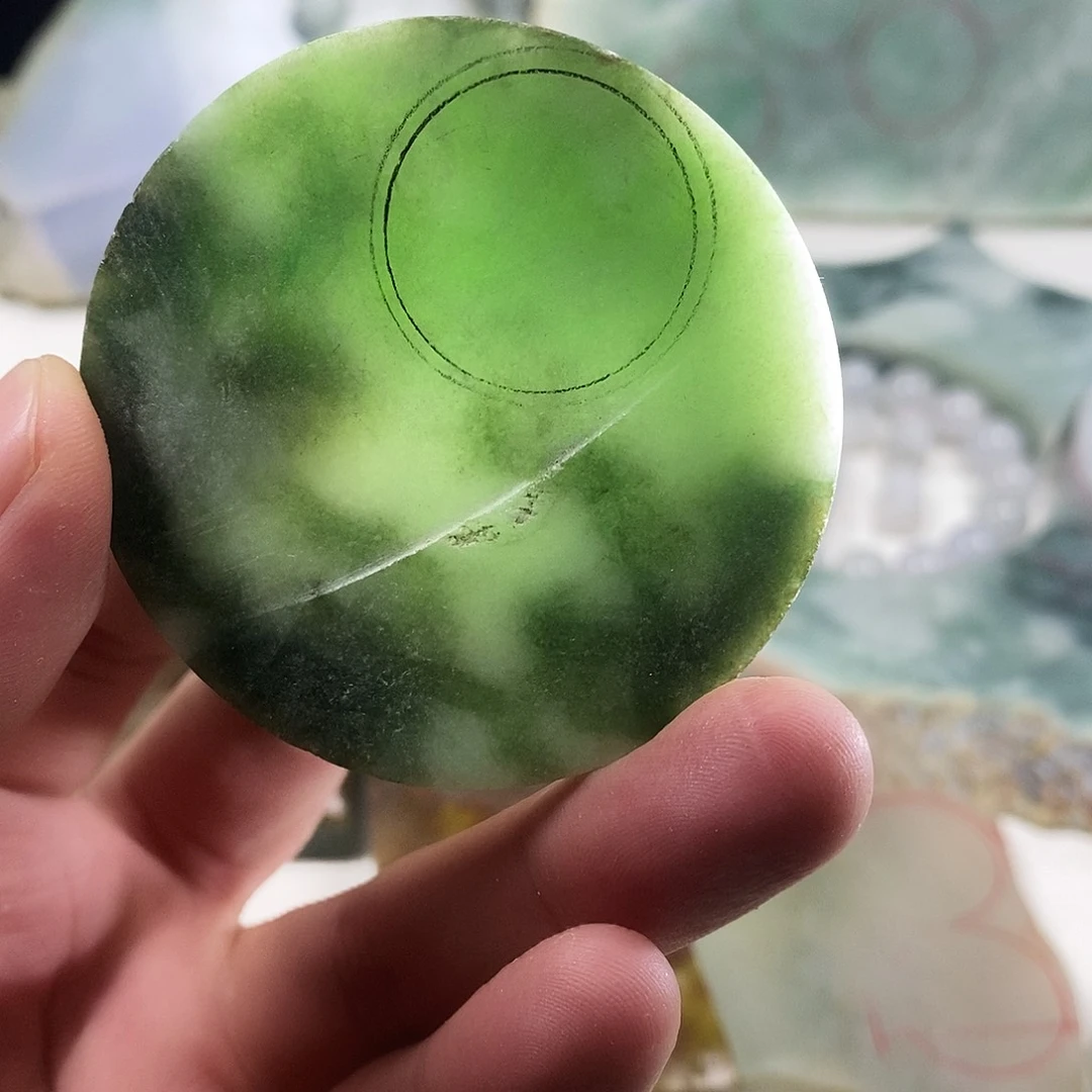 翡翠散珠天然缅甸翡翠a货20