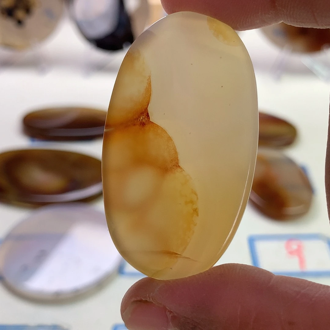 未镶嵌玛瑙/玉髓珠宝半成品