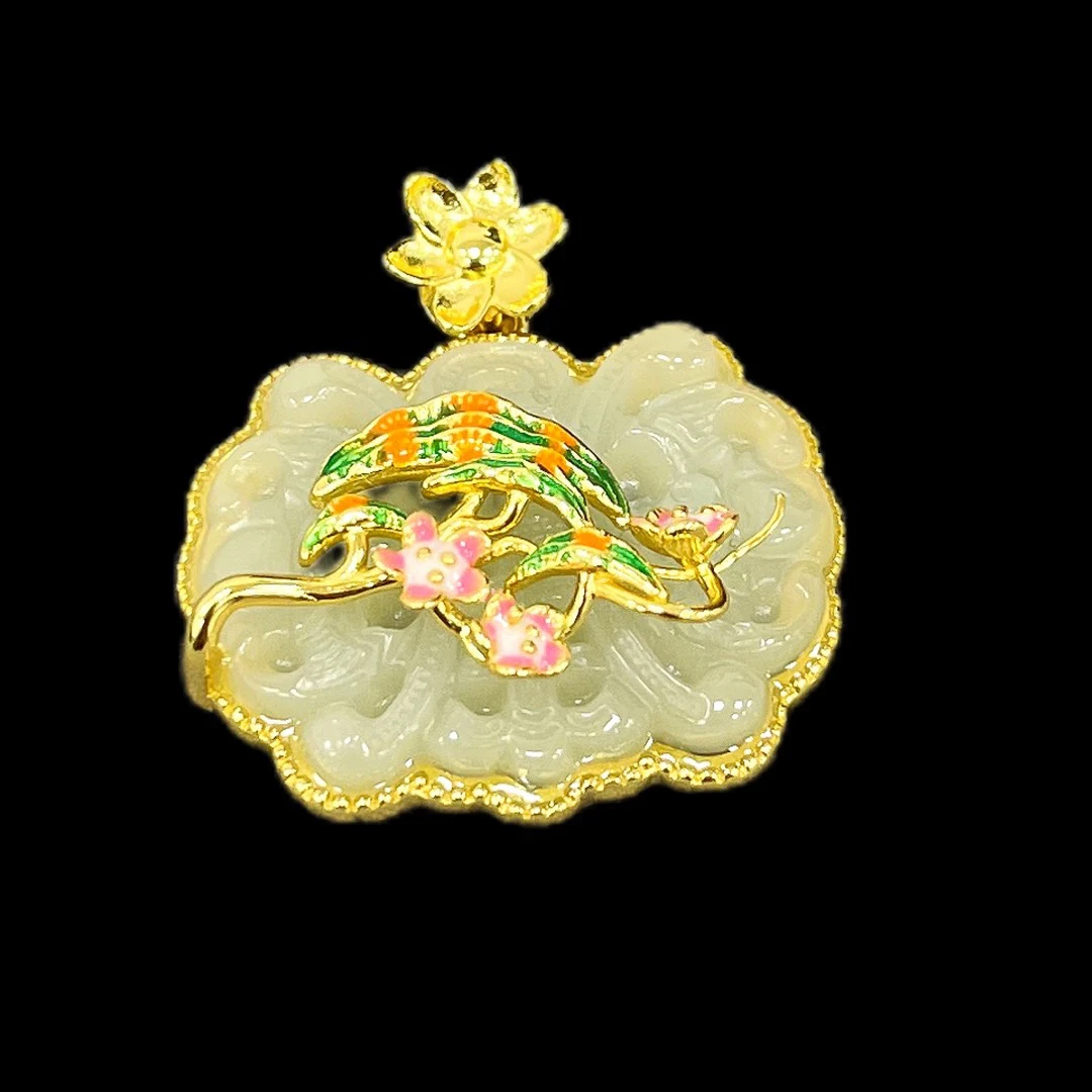 400462和田玉吊坠孤品