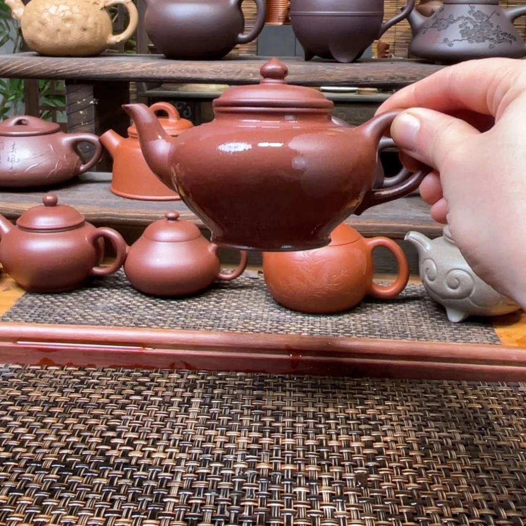 茶壶紫砂宜兴原矿紫砂手工制150