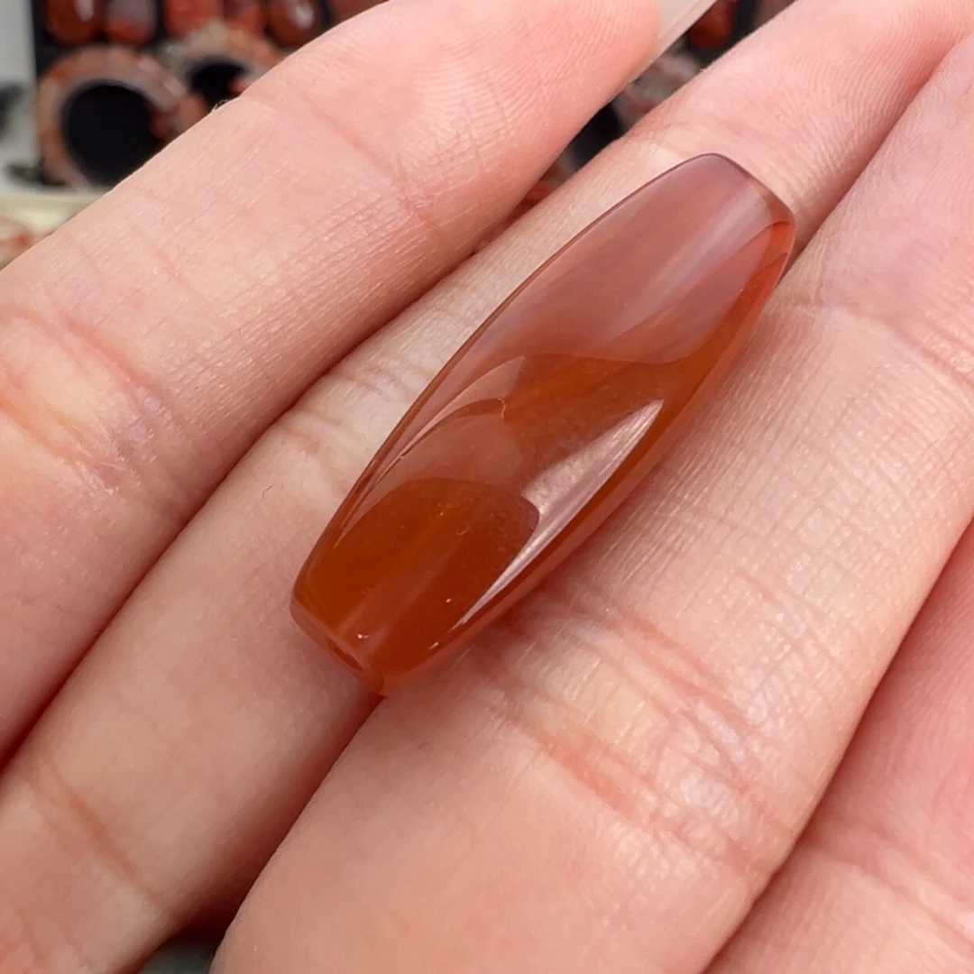 南红玛瑙未镶嵌颈饰勒子