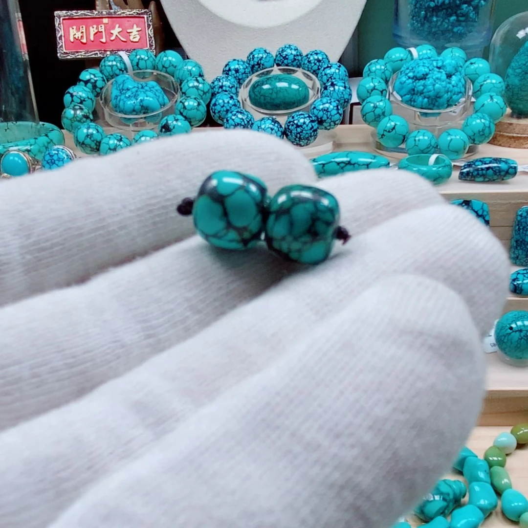 未镶嵌绿松石绿松石